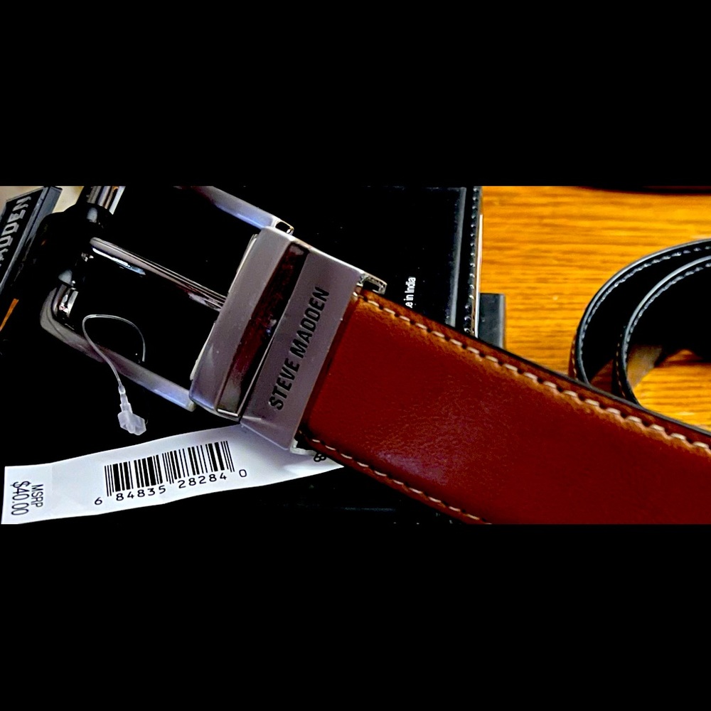 Steve Madden Mens belt NWT